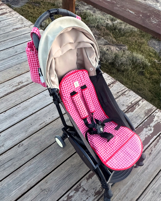 Colchoneta Rojo Rosa para Carrito Yoyo
