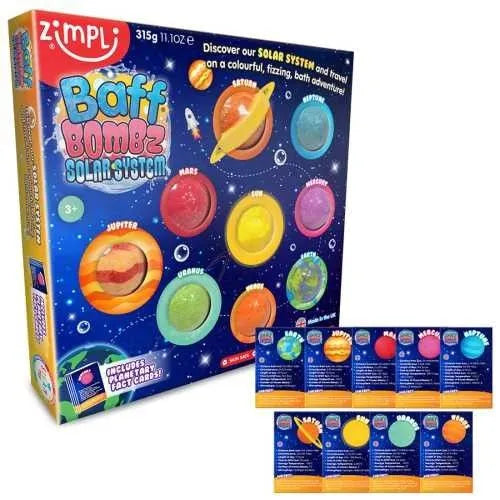 Bombas de Baño - Sistema solar - Zimpli kids