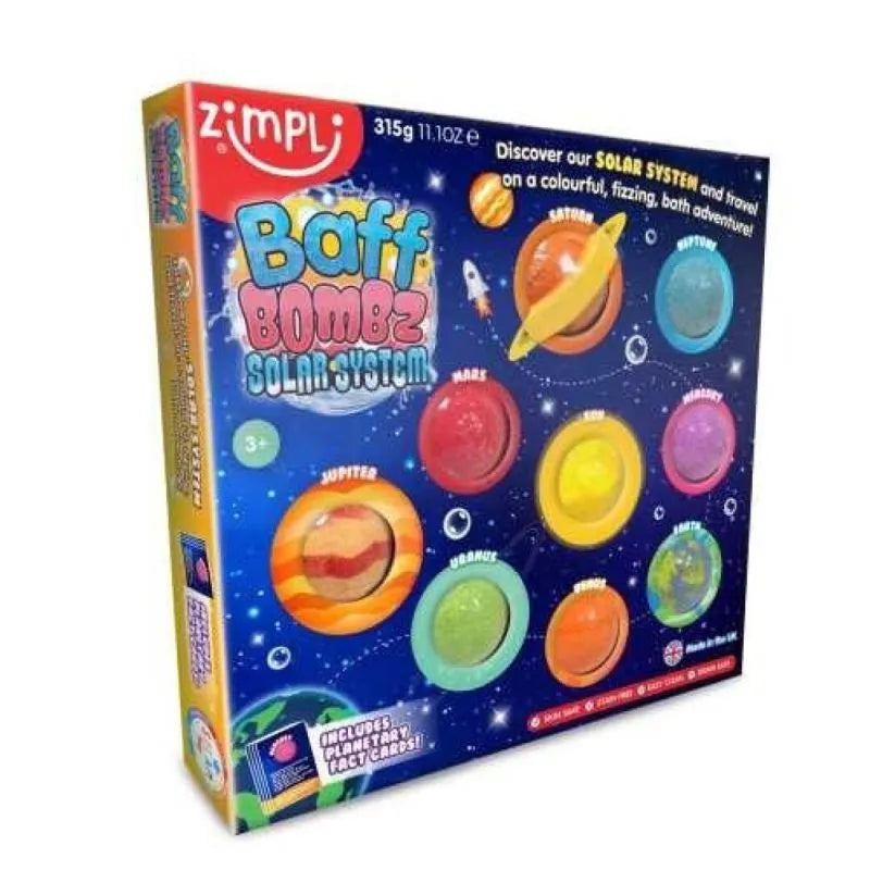 Bombas de Baño - Sistema solar - Zimpli kids