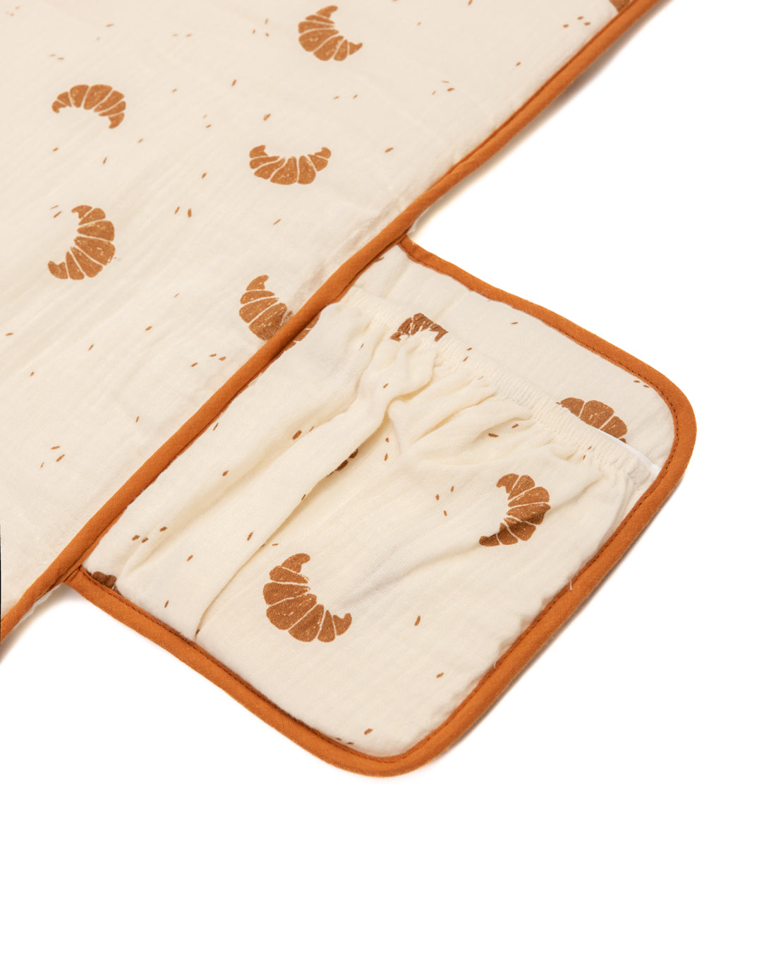 Cambiador de paseo Croissants – Acolchado, impermeable y práctico - The Kids Club